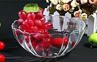 Salad bowl and Fruit plate